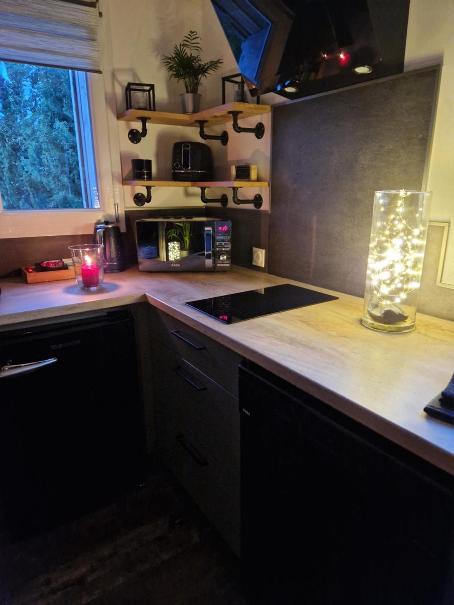 Chalet Industriel Avec Filet Et Spa Sorigny المظهر الخارجي الصورة